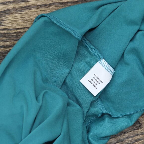 NWT 24seven Comfort Apparel Front Cardigan with Half Sleeve Loose Olive Green L - Picture 4 of 4